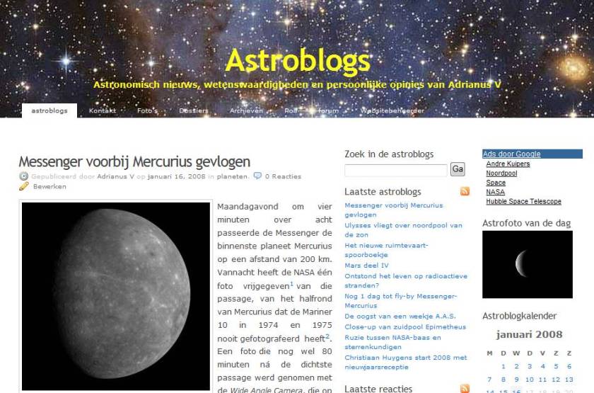 Astroblogs